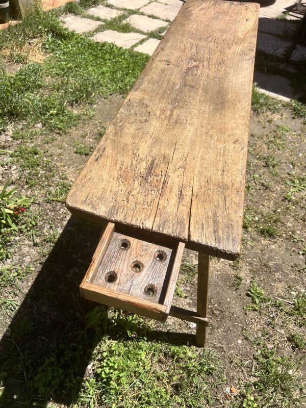 Table de lavandière ancienne