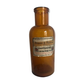 Amber Apothecary Bottle - Potassium Bromide