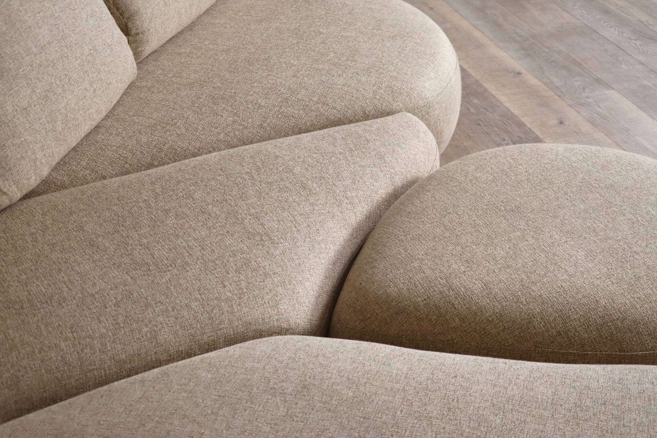 Sculptural Corner Sofa By Wiener Werkstätte, Austria 1970s