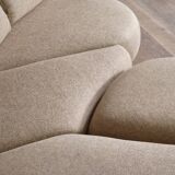 Sculptural Corner Sofa By Wiener Werkstätte, Austria 1970s