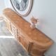 Low buffet in solid cherry wood renovated – Louis XV style – 250 cm