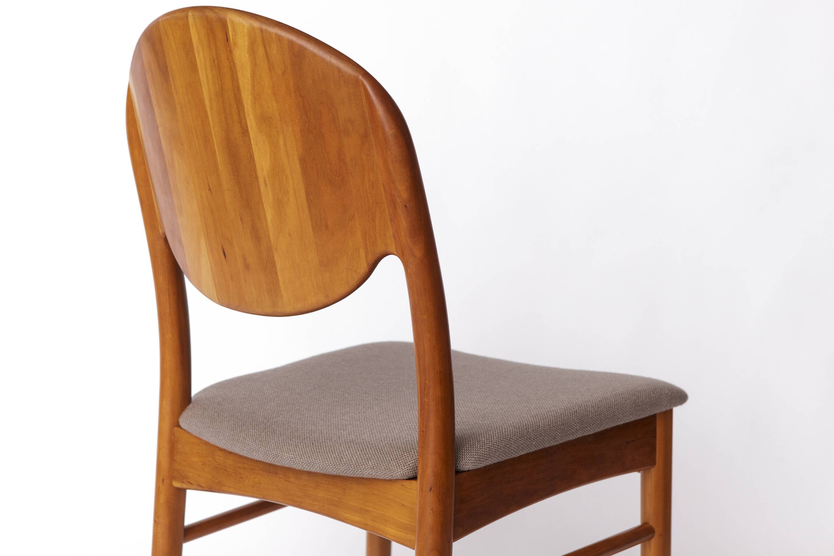 Set of 6 Danish Teak Dining Chairs – Korup Stolefabrik – 1970s Mid-Century