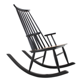 Rocking-chair Varjosen Puunjalostus Beech des années 1960, Finlande