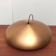 Large suspended copper lamp from mid-century Germany by Goldkant Leuchten.