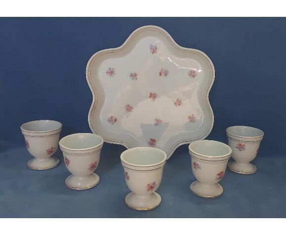 Serving tray at 5 shellfish