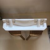 Old shelf, ceramic shelf