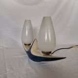 Verceram ceramic lamp, 1950, France.