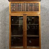 Notary's library with hidden secretary, Napoleon III period, circa 1860