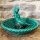 Ceramic cup with mermaid decoration