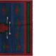 Vintage Turkish handmade rug 114x163 cm