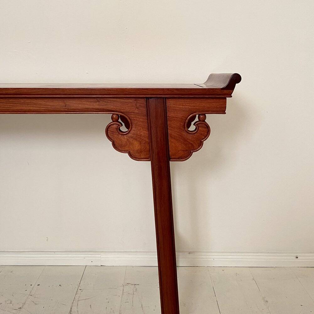 Chinese Console Table in Mahogany, 1940
