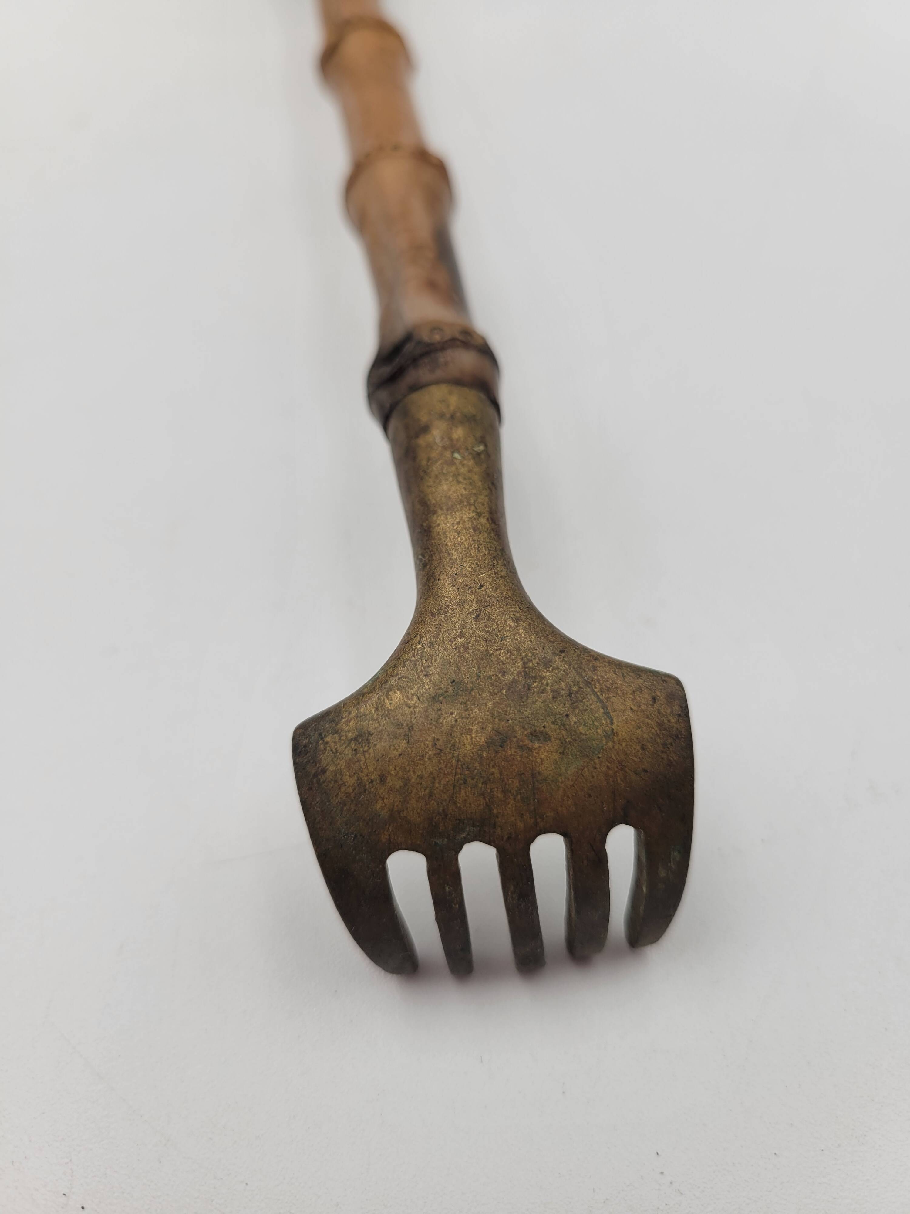 Vintage bamboo back scratcher