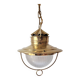 Holophane marine brass pendant light