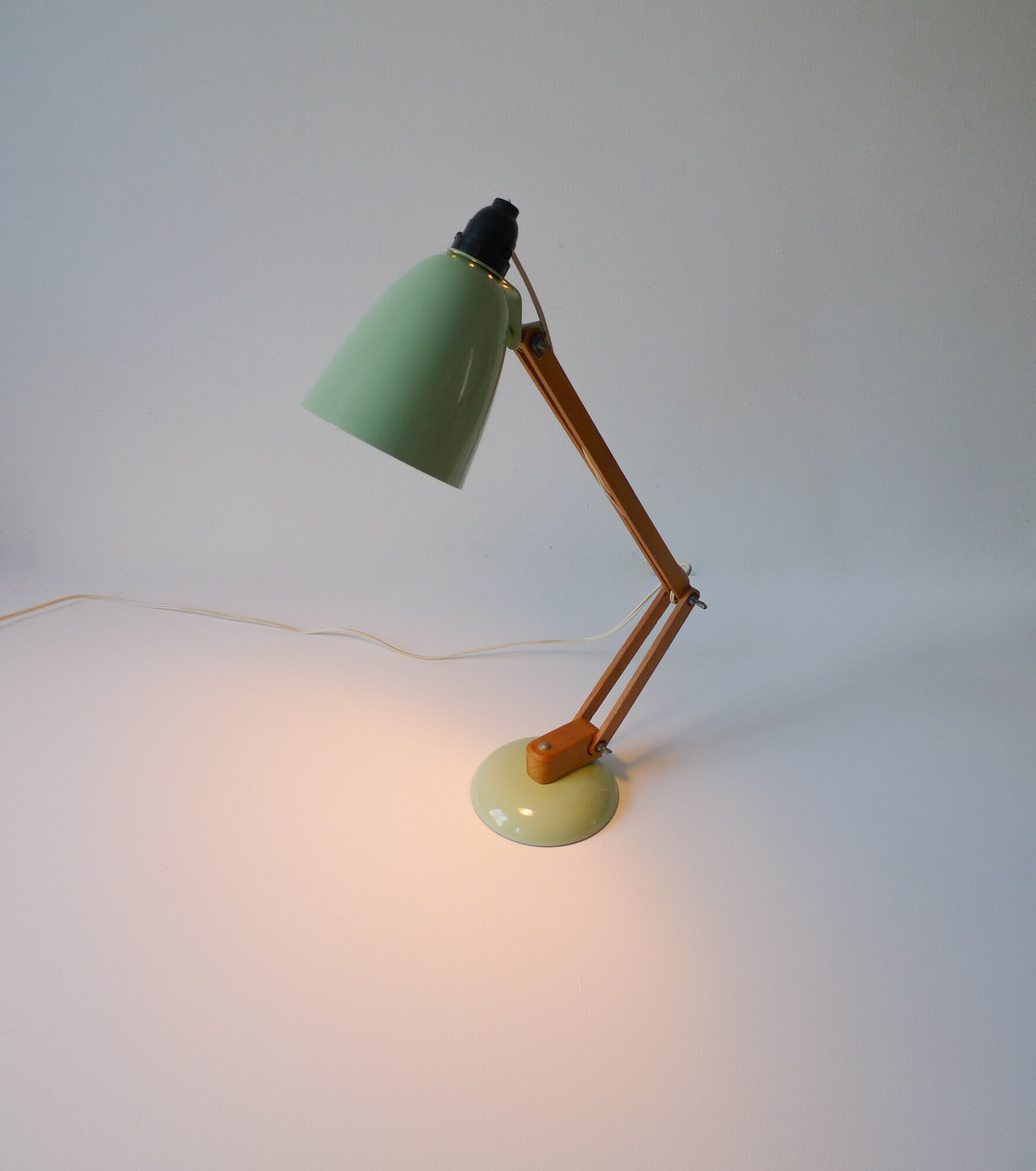 Mid-Century Green Terence Conran "Maclamp" Desk Lamp for Habitat, 1960s