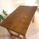 Vintage solid oak farm table