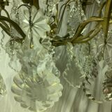 12-branched stamped chandelier