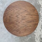 Old round side table