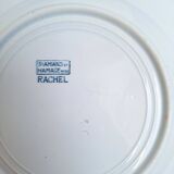 Assiettes creuses vertes St Amand, Céranord