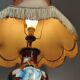 Enamel lamp cloisonnée drimmer vintage 56 cm h