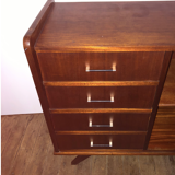 Vintage dark wood sideboard