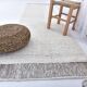 2x8 Earthly & White Turkish Runner Rug, 29x250Cm