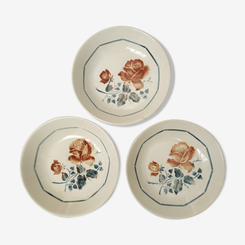 Assiettes creuses Digoin