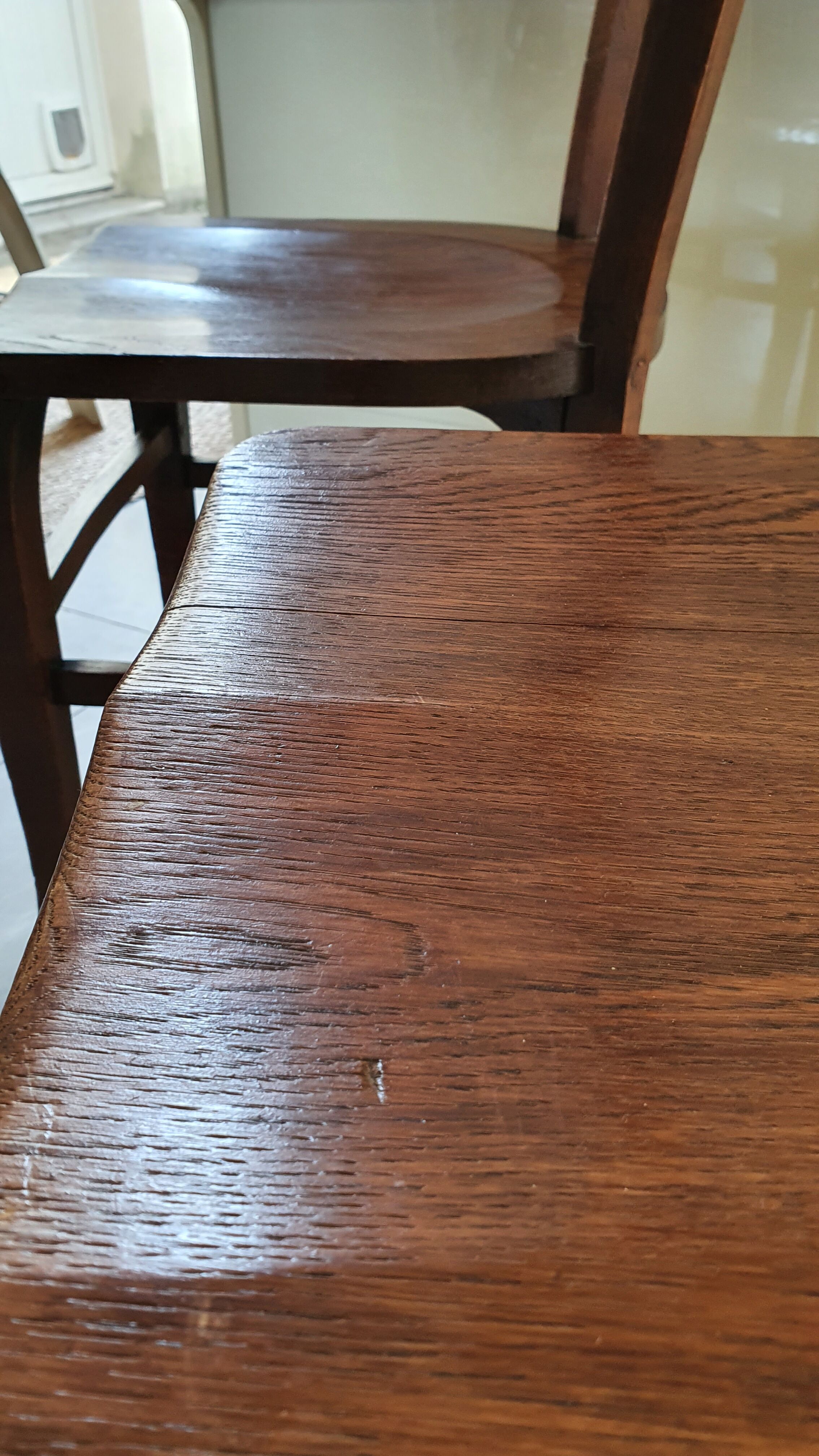 Paire de chaises dites américaines années 40