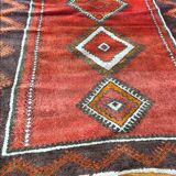 Tapis ancien Maroc tribal 156x330 cm