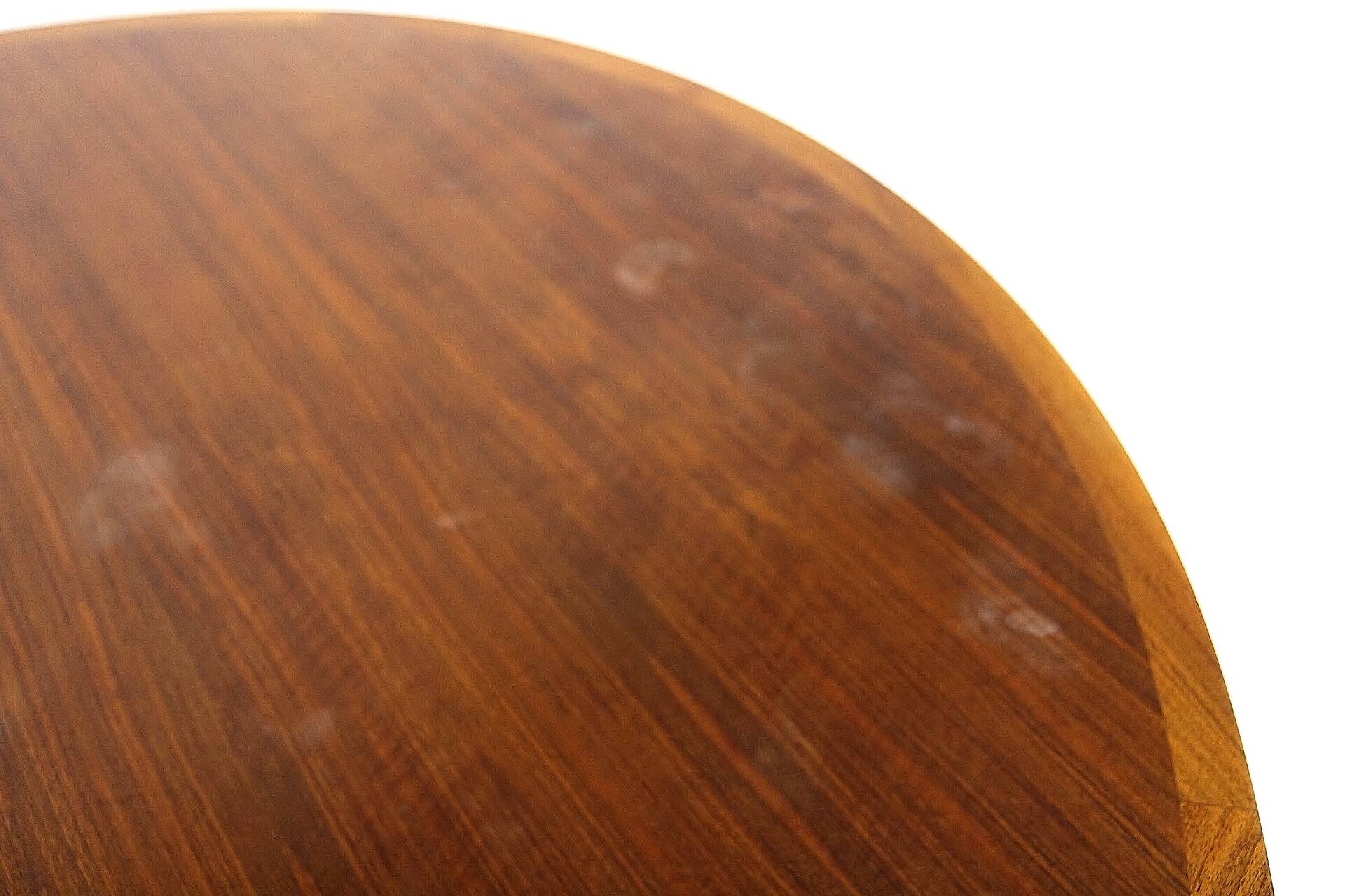 Dining table in walnut, "Facett 3-132" Bertil Fridhagen, Sweden.