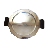 Silver metal tray