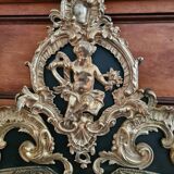 Ice cream with rich ornamentation of gilded bronzes, Napoleon III era  70x95cm