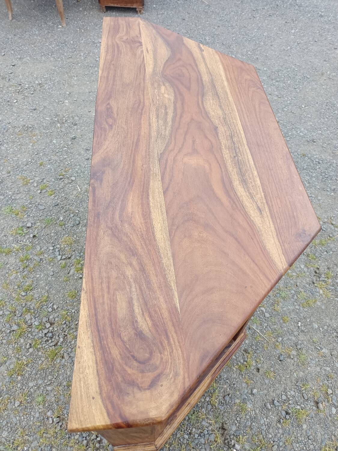 Exotic wood chest of drawers