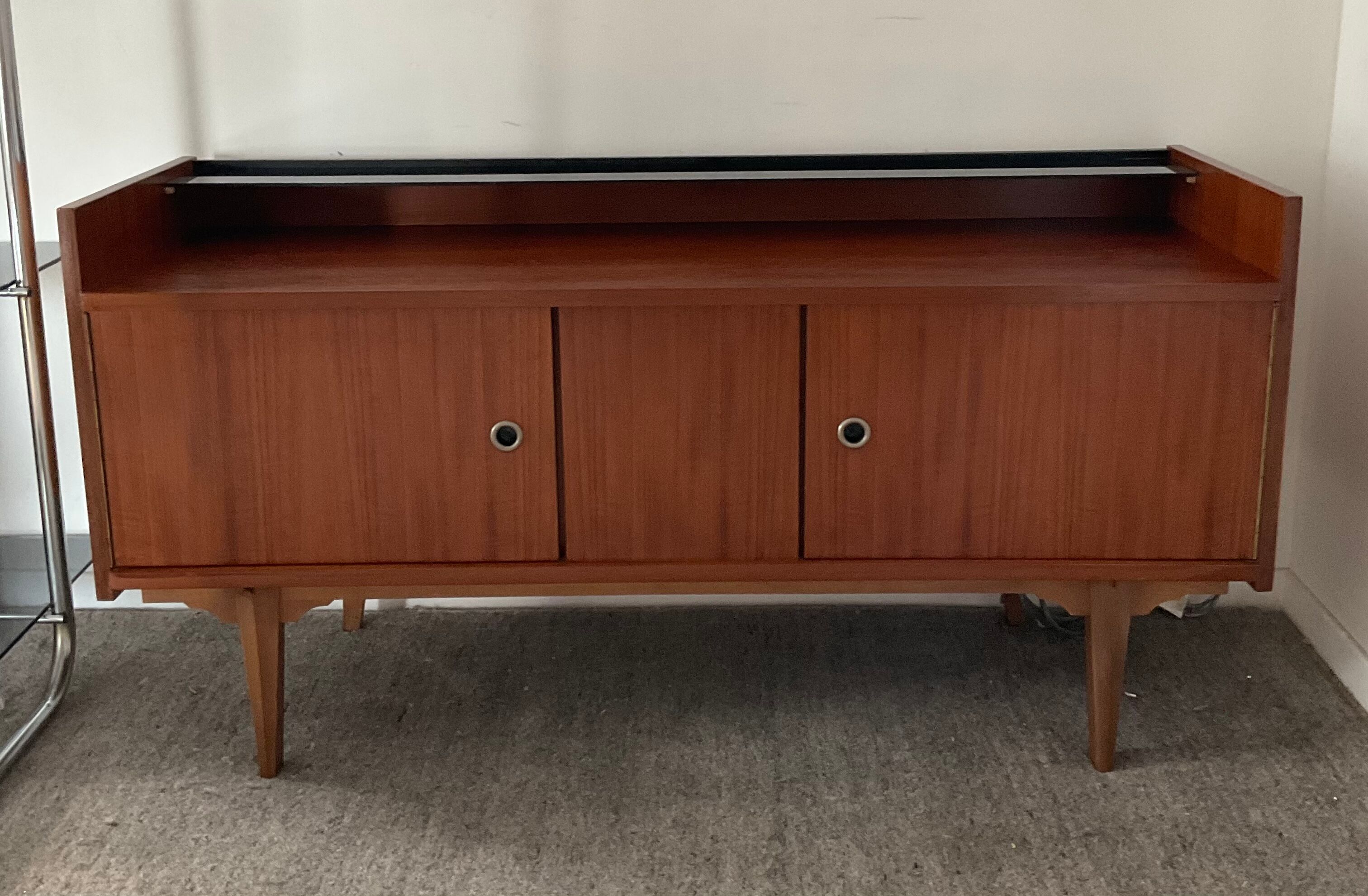 Scandinavian teak row from the 60s