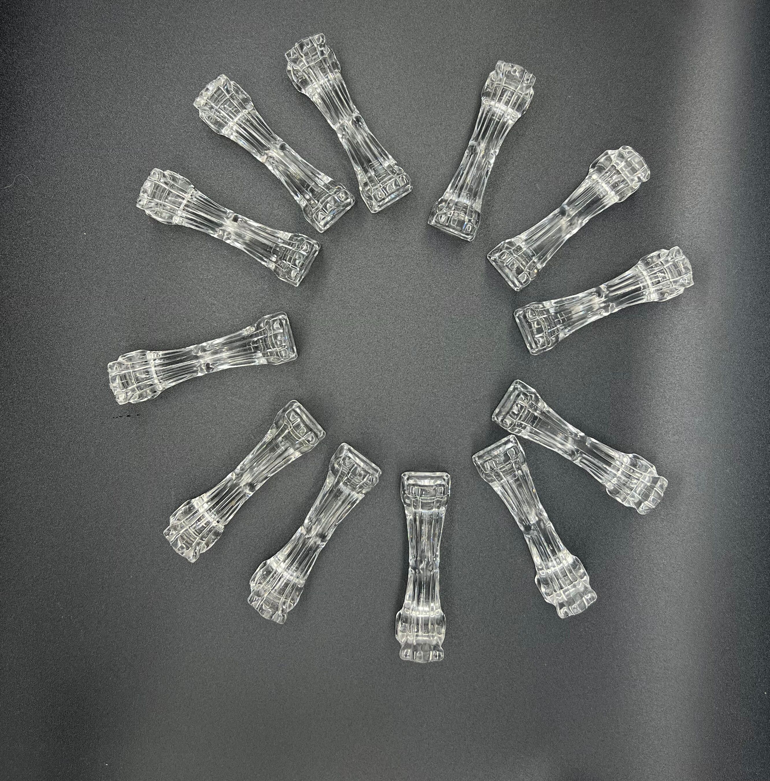 10 glass knife holders