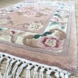 Vintage Chinese wool rug 60X92