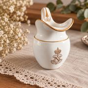 Sèvres Porcelain Milk Jug gilded with fine gold, Napoleon III, 1863-1864 | Imperial Cream Jug | Rare French Antique