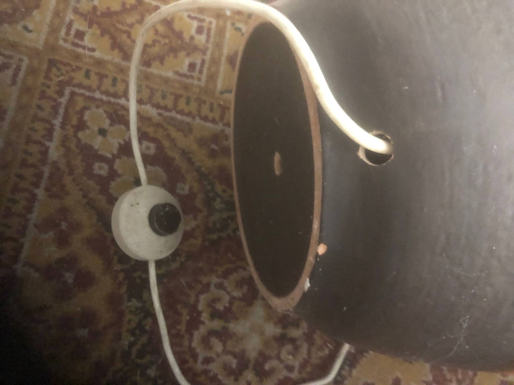 Large vintage ceramic lamp base