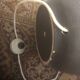 Grand pied de lampe céramique vintage