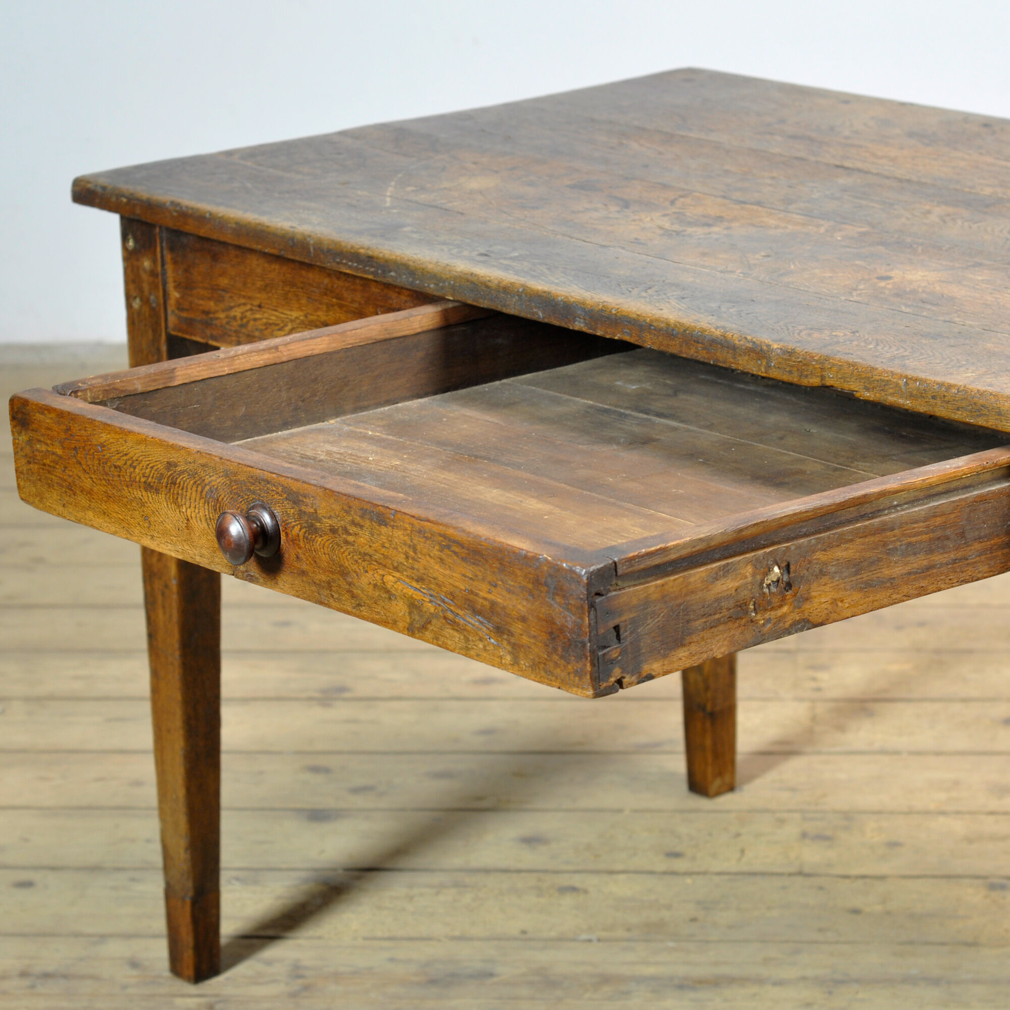 French oak table, circa 1850