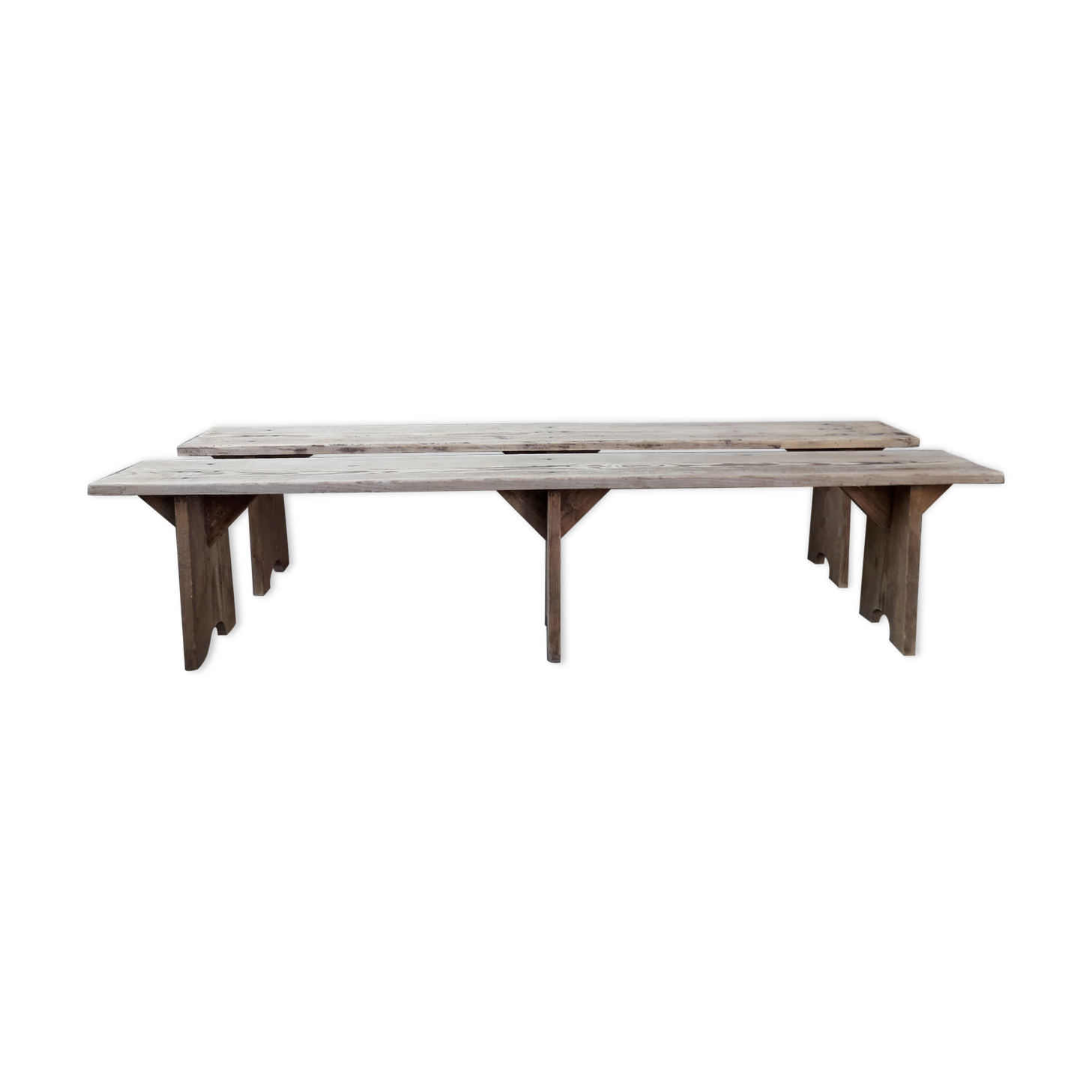 Pair of benches to farm 200 cm