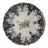 Ironstone plate Rouen 26cm