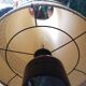 Vintage ceramic floor lamp Fat lava 1960
