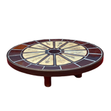 Roger Capron oval coffee table 1960