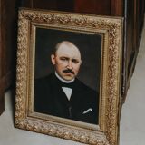 Early 20th century portrait painting of a gentleman by W.N. Hendrikse
