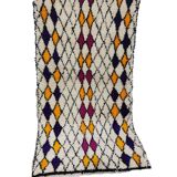 Handmade moroccan berber rug 190 x 100 cm