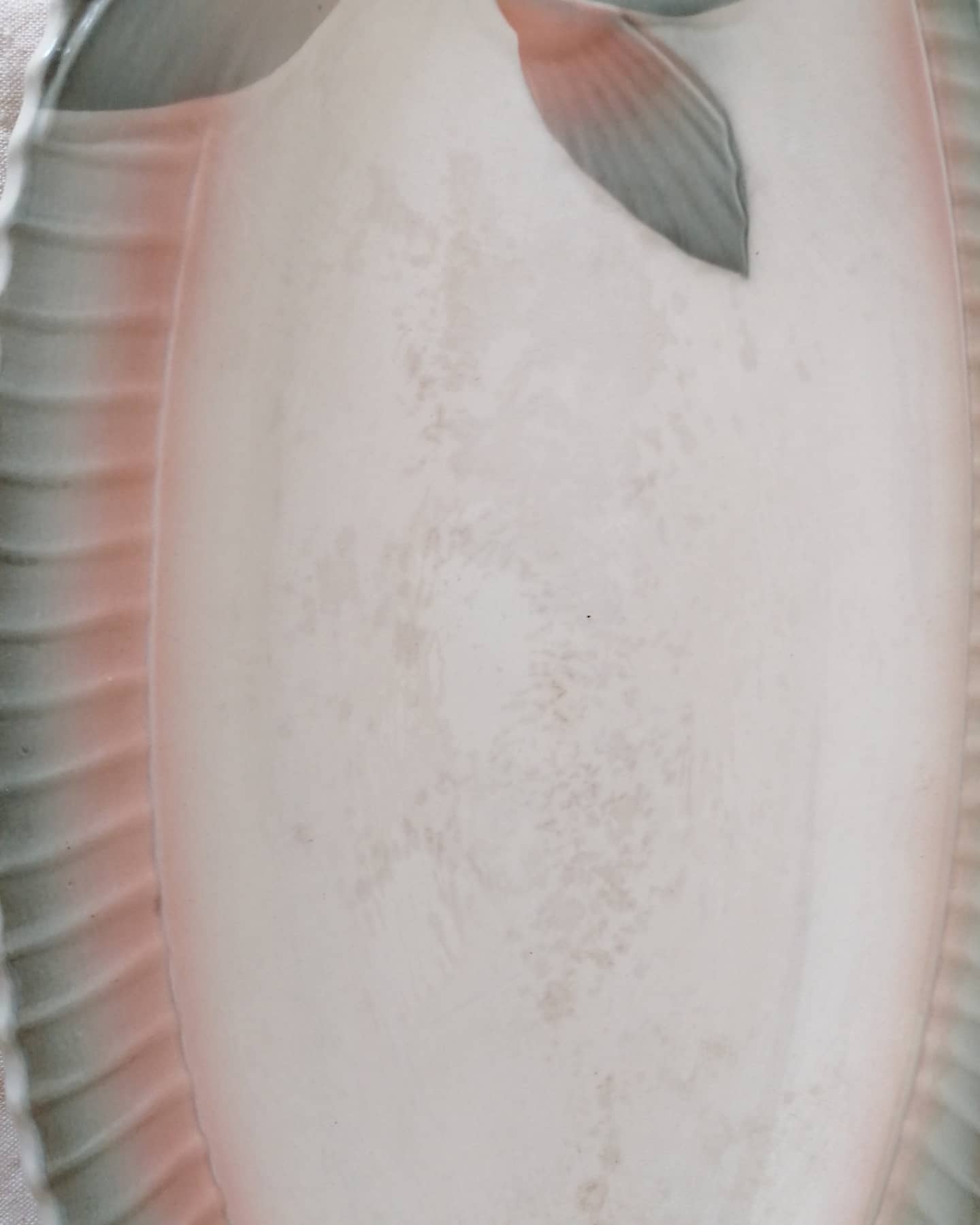 Plat à poisson Sarreguemines