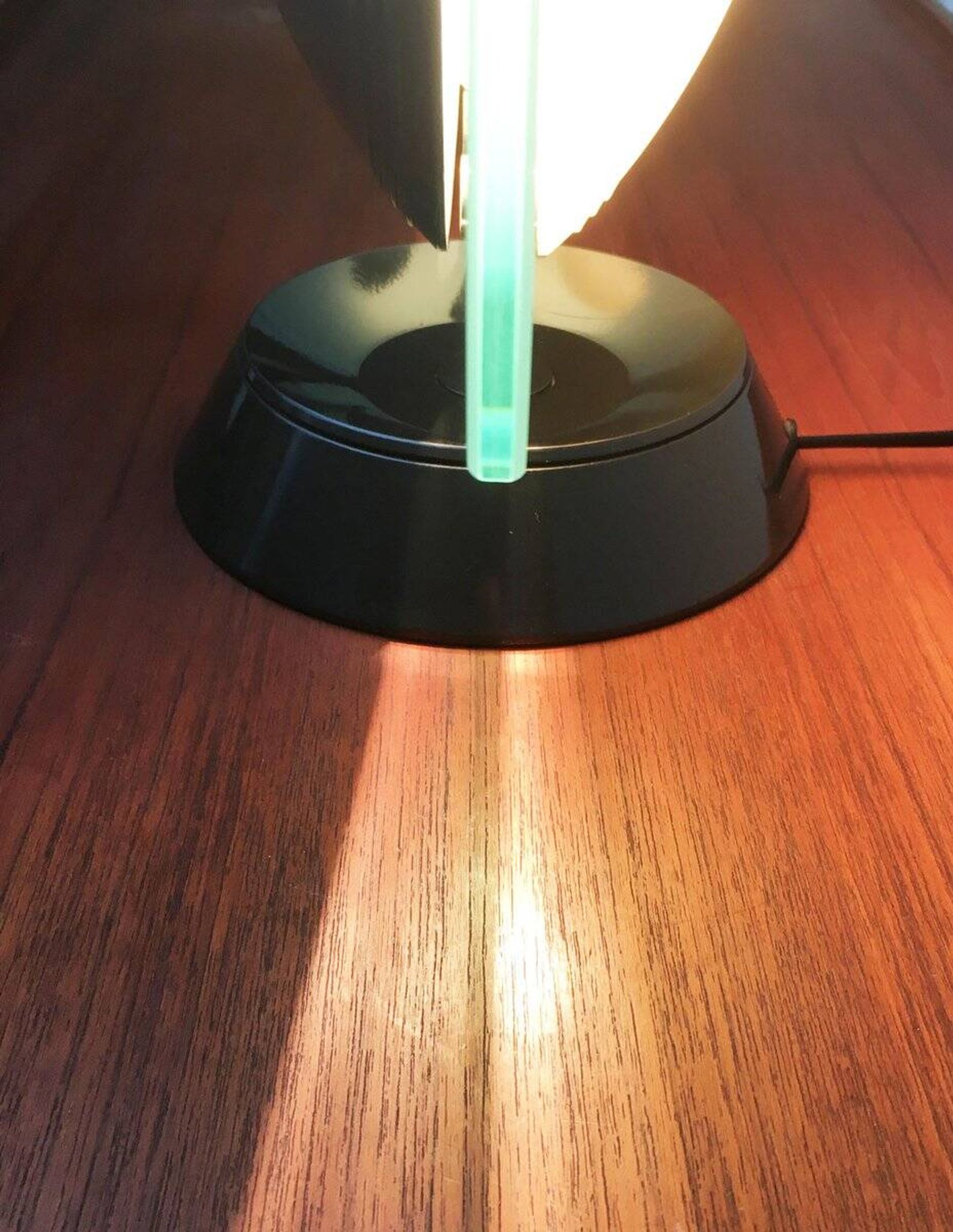Postmodern table lamp Tikal by P.G. Ramella for Arteluce, 1980s.
