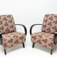 Paire de fauteuils par Jindřich Halabala 1950