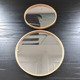 Set de miroirs en bambou