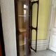 Corner display cabinet veneered in mahogany - Victorian - 20th century